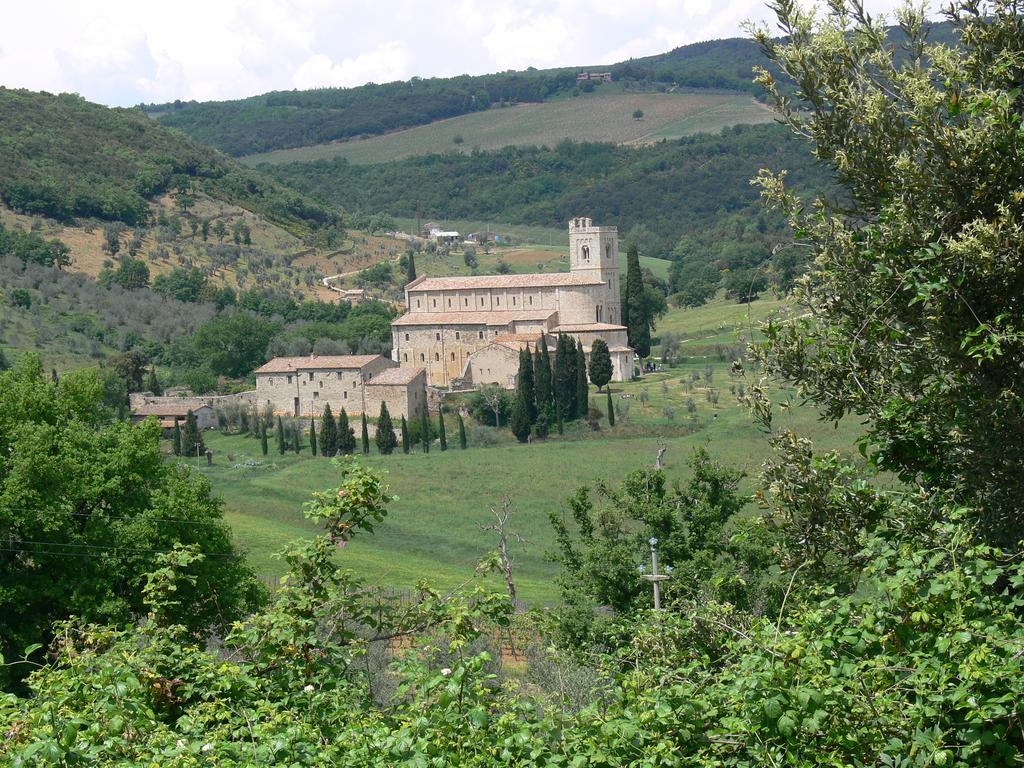 Le Rogheta Villa Campiglia dʼOrcia Dış mekan fotoğraf